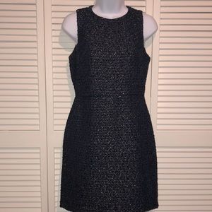 Ann Taylor sheath holiday tweed dress